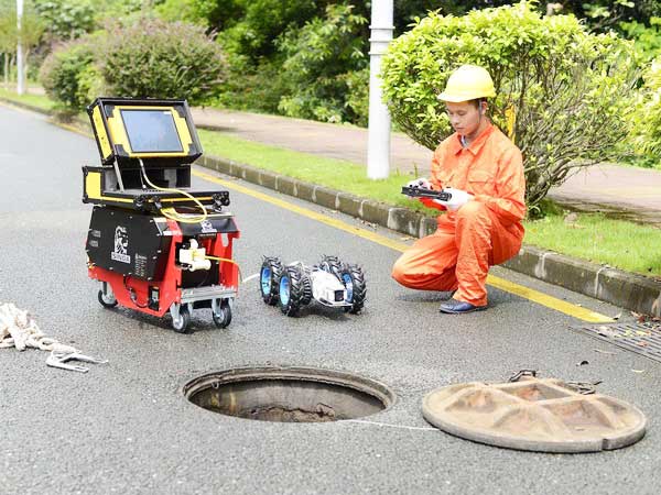 集贤管道机器人检测